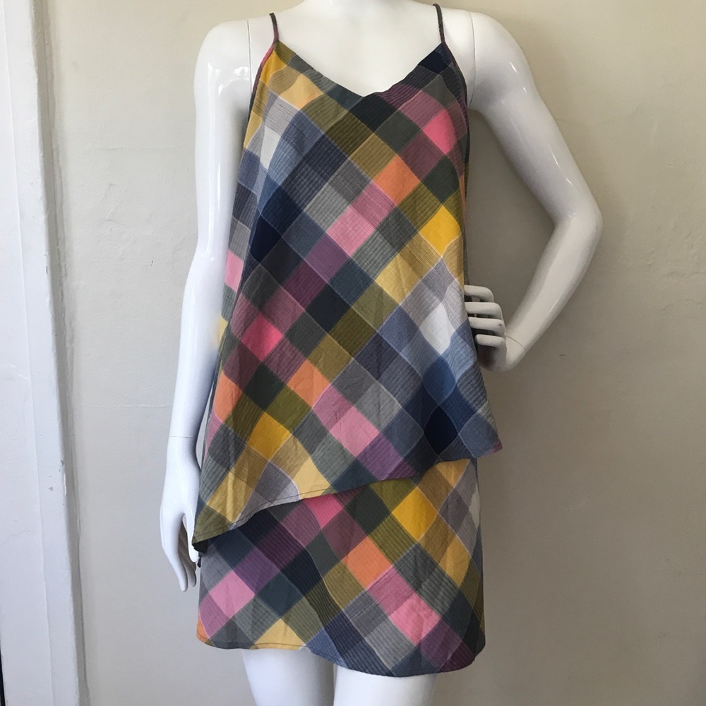Patagonia Plaid  Dress Size 6